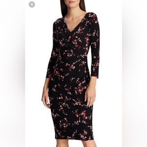 Lauren Ralph Lauren Floral Pleated Jersey Dress 4